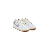 Nike Dunk Low Branco/Marinho Meia-Noite-Vermelho Academia-Vela
